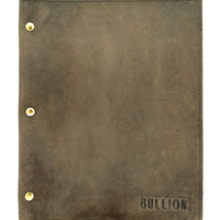 Leather Menu Book - Full Letter with Chicago Screws and Soft Cover - Savilino
