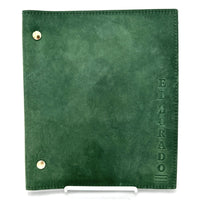 Leather Menu Book - Half Legal with Chicago Screws and Soft Cover (Landscape) - Savilino