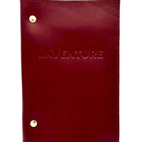 Leather Menu Book - Half Letter with Chicago Screws and Soft Cover - Savilino