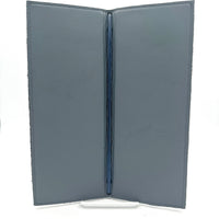 Leather Menu Book - Split Letter with Leather Strap, Sturdy Cover (Portrait) - Savilino