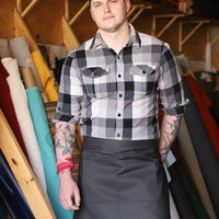 Baseline Bistro Aprons (Black, Grey, Navy) - Savilino