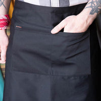 Baseline Bistro Aprons (Black, Grey, Navy) - Savilino