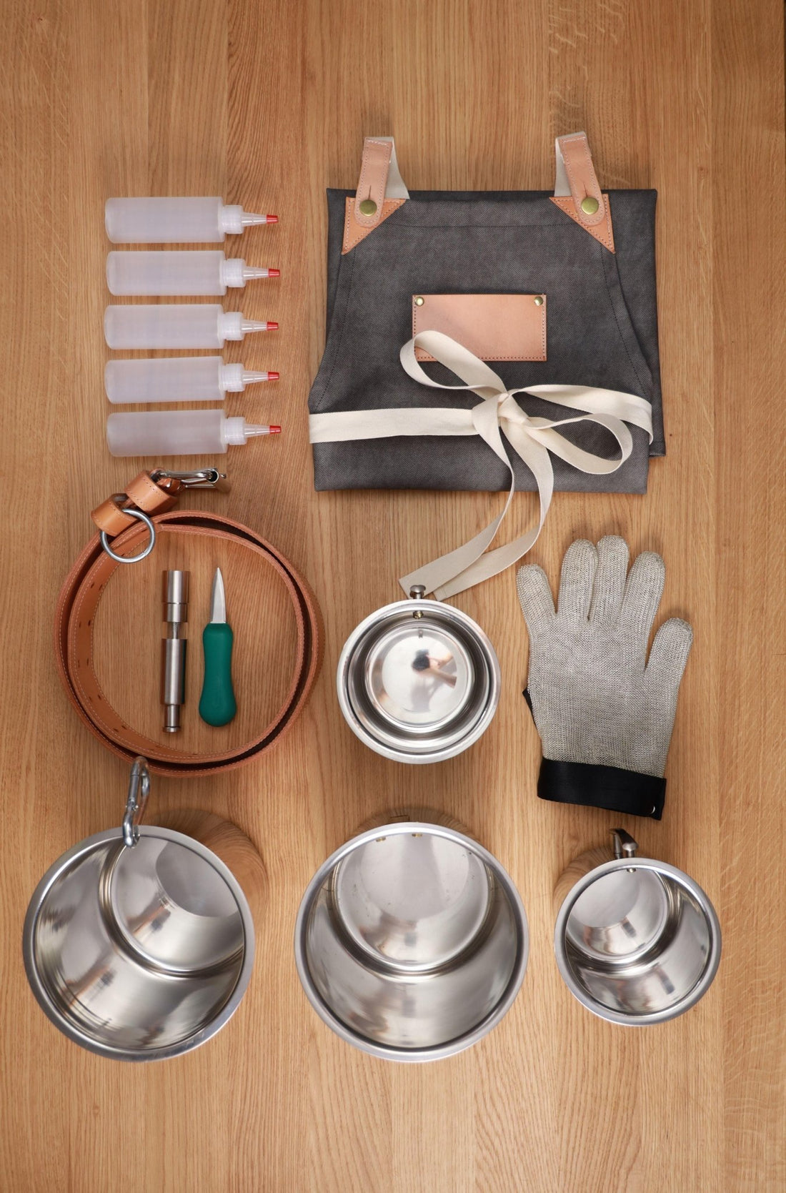 Oyster Shucking Apron Kit - Savilino