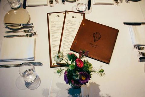 Choosing The Right Leather Menu Cover For Your Restaurant - Savilino