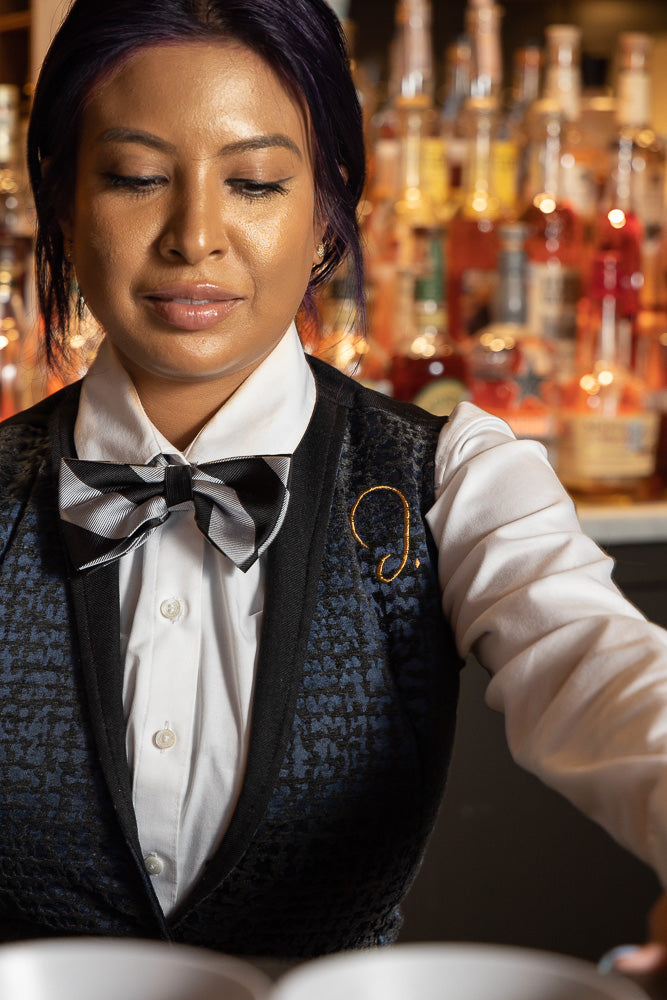 Bartender Uniform Raffles Best Hospitality Custom Uniforms | Restaurant Uniforms | Server ...