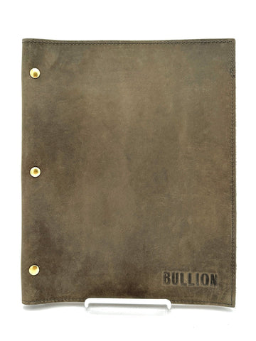 Leather Menu Book - Full Letter with Chicago Screws and Soft Cover - Savilino