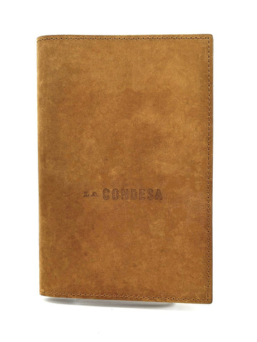 Leather Menu Book - Half Letter with Chicago Screws and Sturdy Back - Savilino