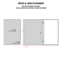 Leather Menu Book - Half Letter with Chicago Screws and Sturdy Back - Savilino