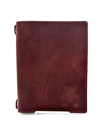 Leather Menu Book - Split Legal with Leather Strap (Landscape) - Savilino