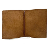 Leather Menu Book - Split Legal with Leather Strap (Landscape) - Savilino