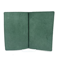 Leather Menu Book - Split Letter with Elastic and Beads (Landscape) - Savilino