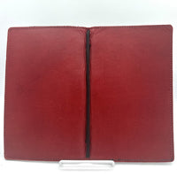 Leather Menu Book - Split Letter with Leather Strap (Landscape) - Savilino