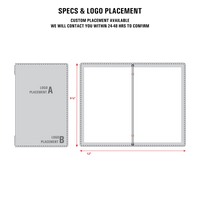 Leather Menu Book - Split Letter with Leather Strap (Landscape) - Savilino