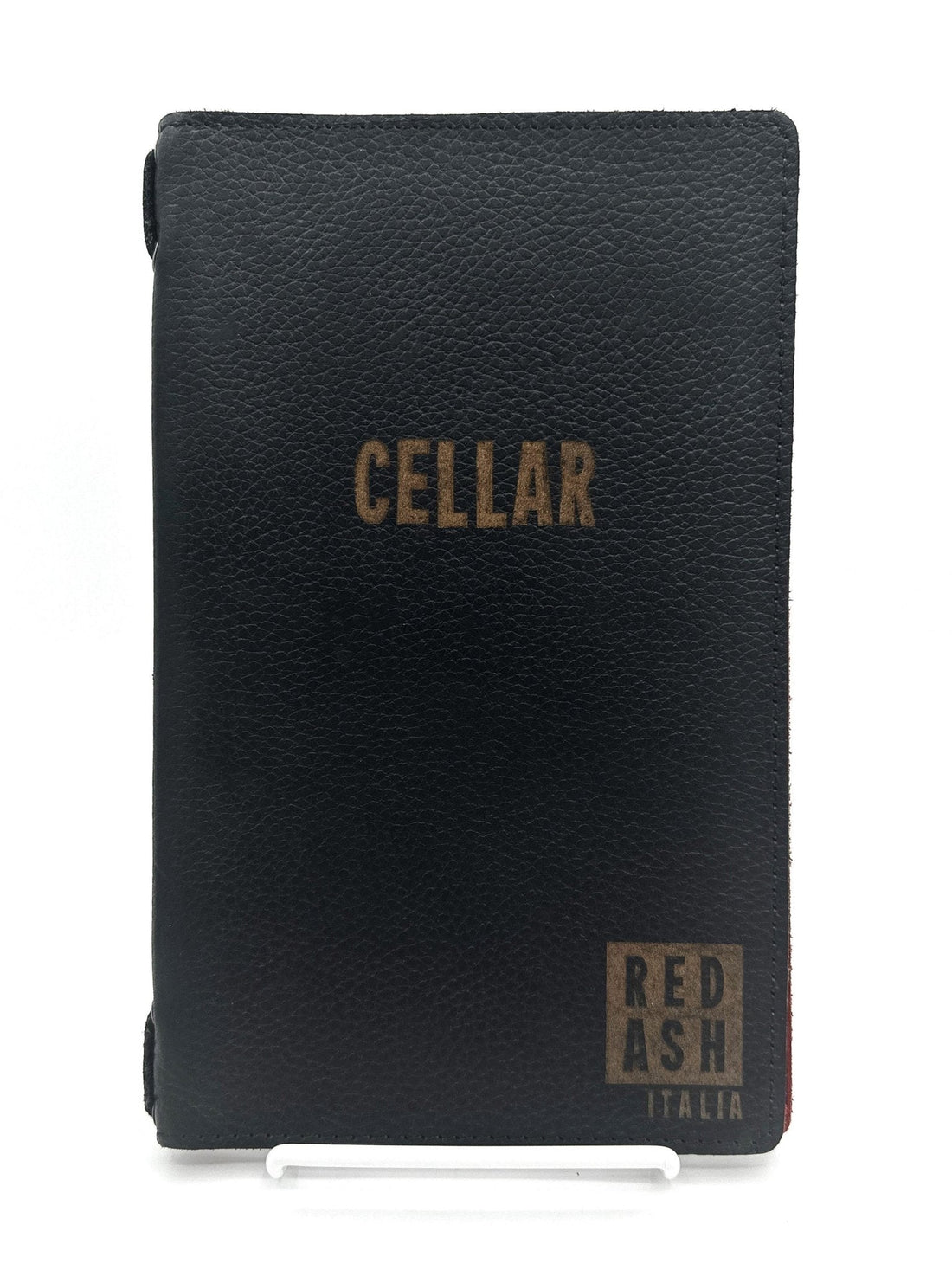 Leather Menu Book - Split Letter with Leather Strap (Landscape) - Savilino