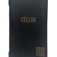 Leather Menu Book - Split Letter with Leather Strap (Landscape) - Savilino