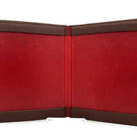 Leather Menu Book with Half Legal Inserts - Savilino