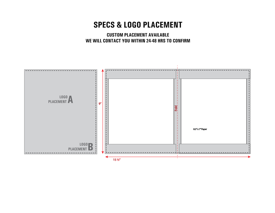 Leather Menu Book with Half Legal Inserts - Savilino