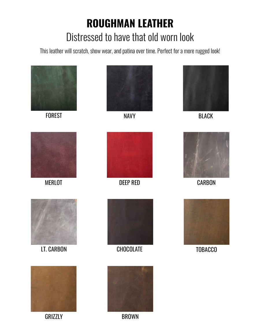 Leather Menu Flat - Full Legal (Portrait) - Savilino