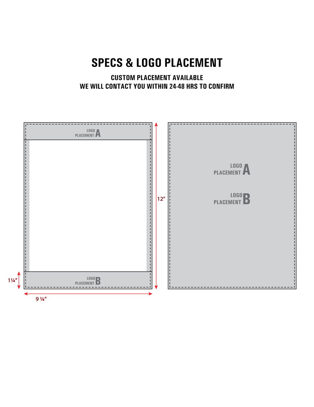 Leather Menu Flat - Full Letter (Portrait) - Savilino